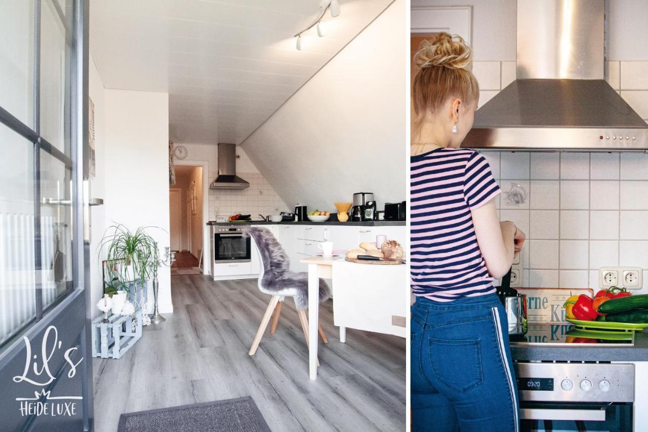 Ferienwohnung Lil'S Heideluxe Schneverdingen Ngoại thất bức ảnh